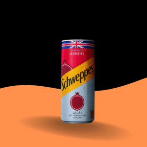 Canette Schweppes Grenadine