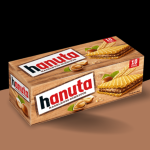 Hanuta Haselnuss Schnitte